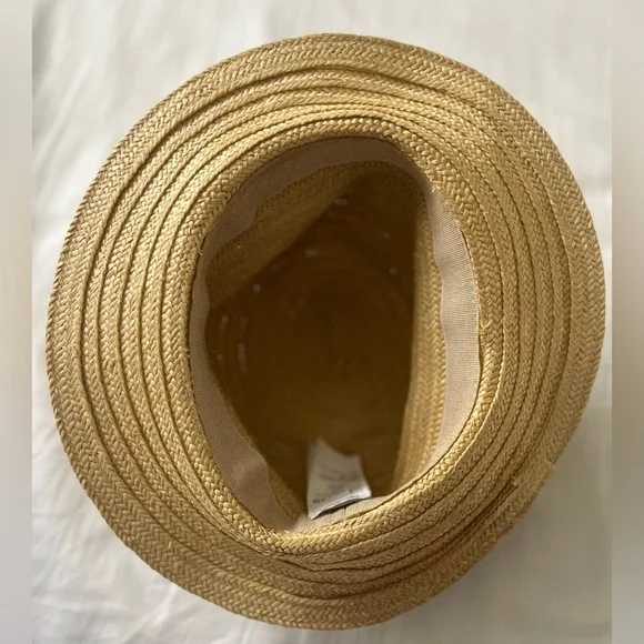 MaxMara Beige Chiffon Hat